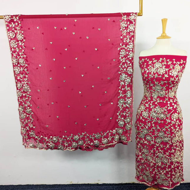 Handmade Gotta Work Chiffon 2PC Unstitched