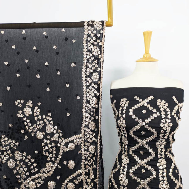 Chiffon with Full Jaal Gotta Work Shirt Dupatta 2PC Unstitched