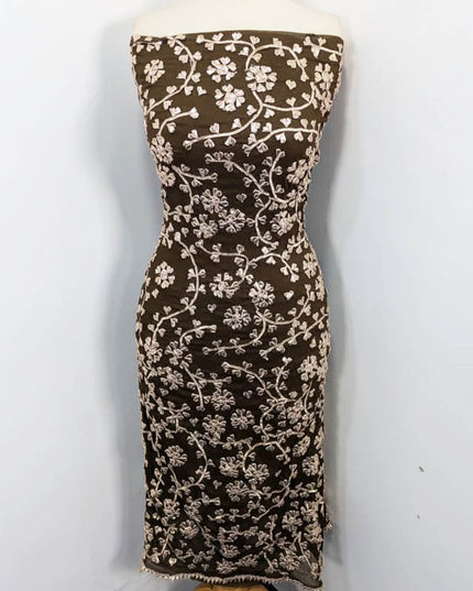 Handmade Chiffon with Full Jaal Gotta Work 2PC Unstitched