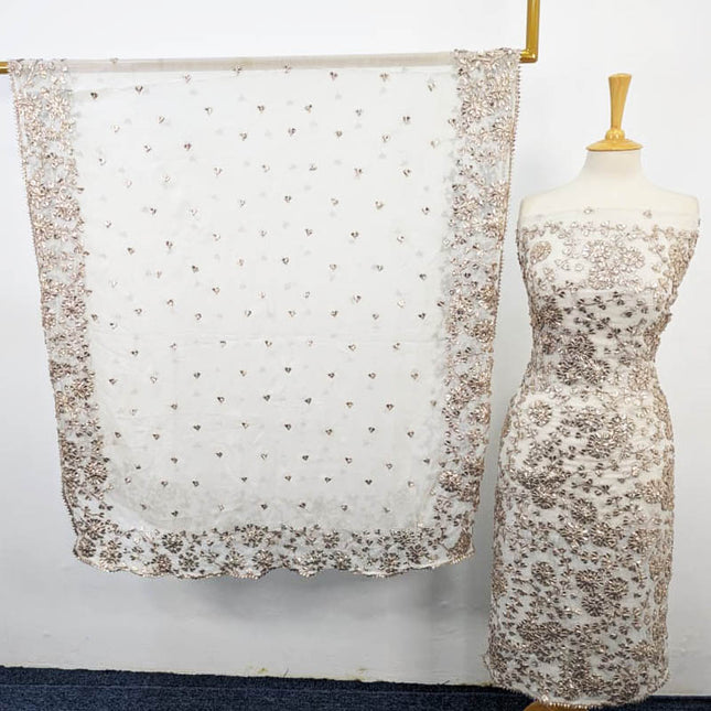 Handmade Gotta Work Chiffon 2PC Unstitched