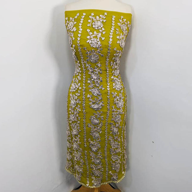 Fancy Chiffon with Full Jaal Gotta Work 2PC Unstitched