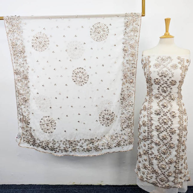 Handmade Gotta Work Chiffon 2PC Unstitched