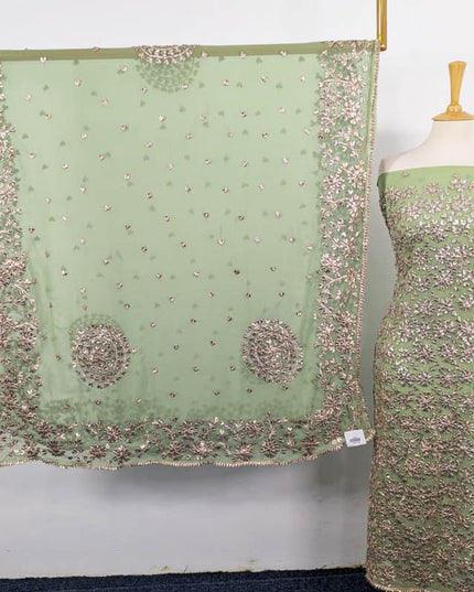 Handmade Gotta Work Chiffon 2PC Unstitched