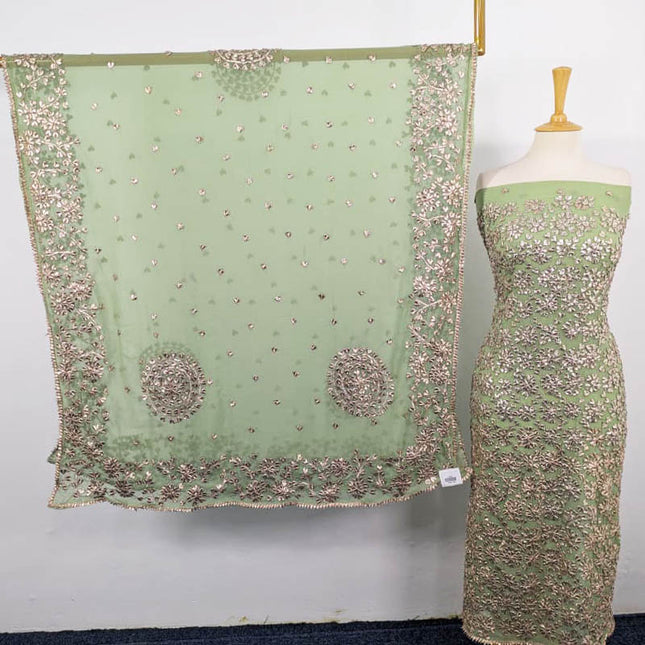 Handmade Gotta Work Chiffon 2PC Unstitched