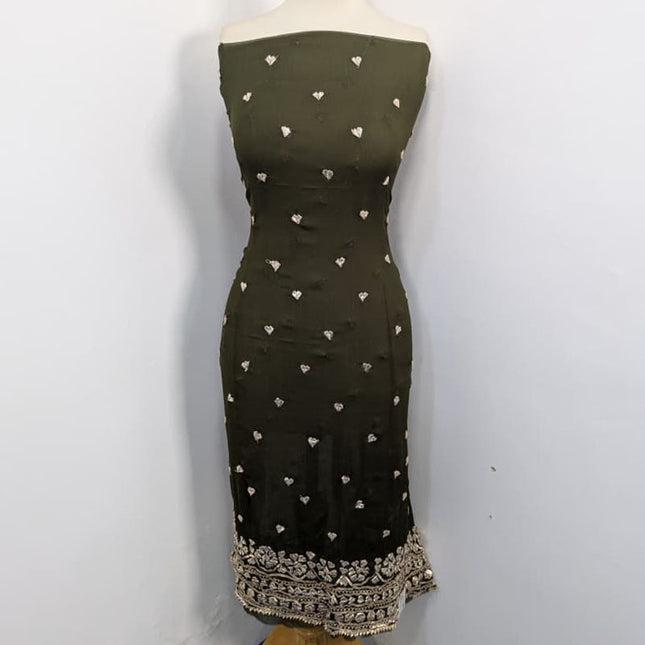 Chiffon Gotta Work with 4 Sided Border Dupatta 2PC Unstitched