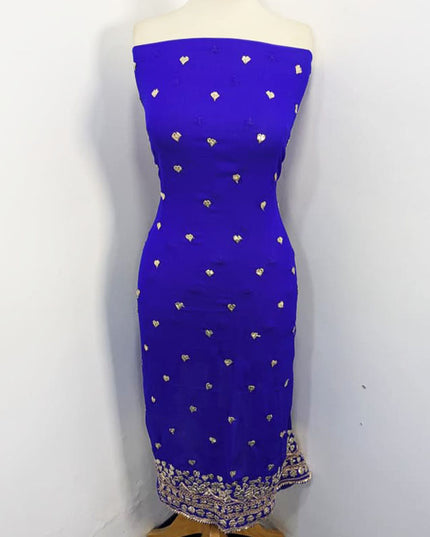 Fancy Chiffon With Gotta Work 4 Sided Border Dupatta 2PC Unstitched