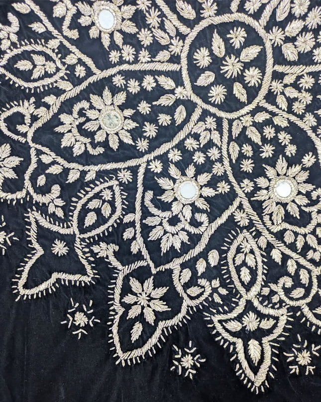 Handmade Premium Velvet with Gotta Work Shawl