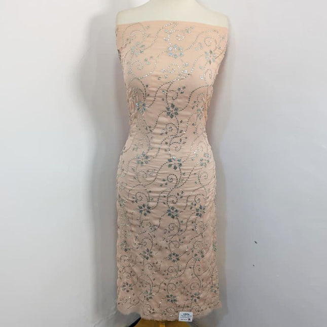 Fancy Handmade Chiffon with Mukesh Work 2PC Unstitched