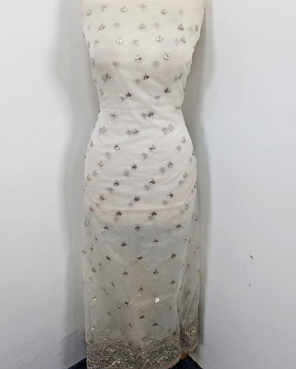 Handmade Gotta Work Dyeable Organza 2PC Unstitched