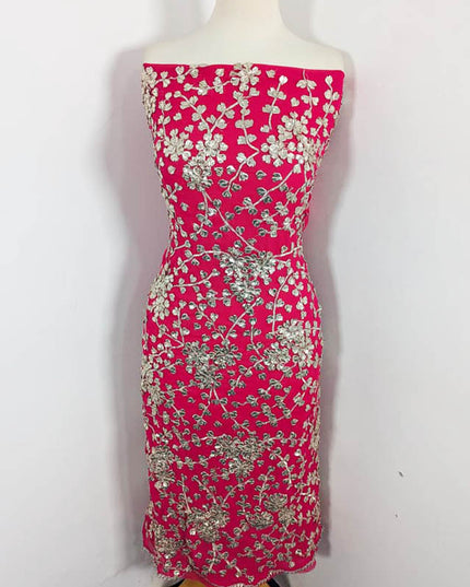 Handmade Full Jaal Gotta Work Chiffon 2 PC Unstitched