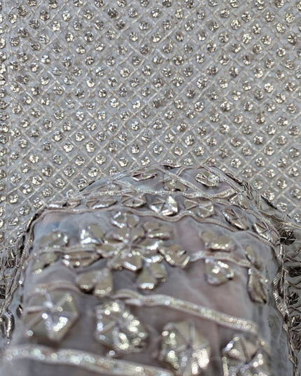 Fancy Organza with Handmade Gotta Work Dupatta (Ready To Wear)