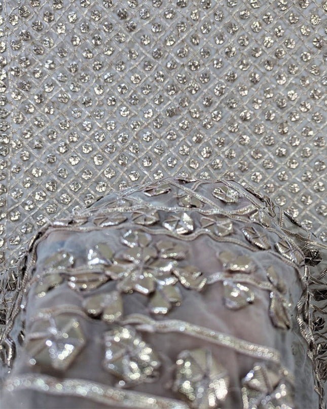 Fancy Organza with Handmade Gotta Work Dupatta (Ready To Wear)