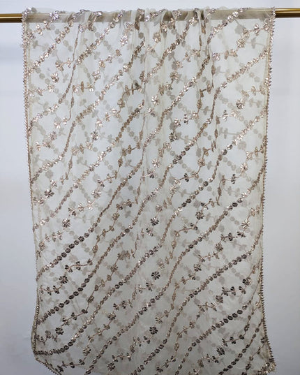 Organza with Handmade Gotta Work Dupatta (Ready To Wear)