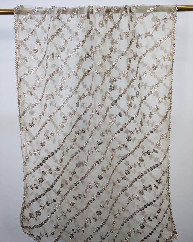 Organza with Handmade Gotta Work Dupatta (Ready To Wear)