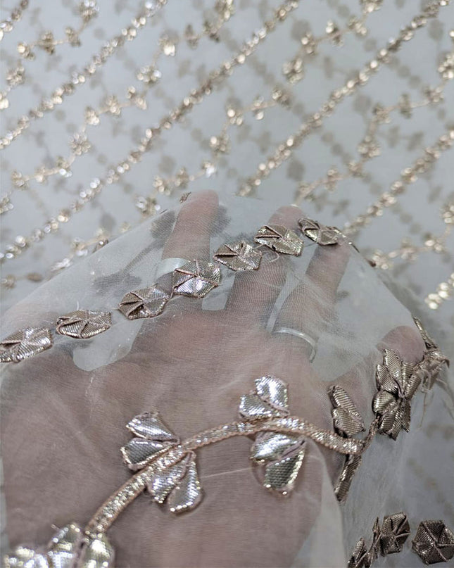 Organza with Handmade Gotta Work Dupatta (Ready To Wear)