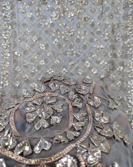 Fancy Handmade Gotta Work Organza Dupatta (Ready To Wear)