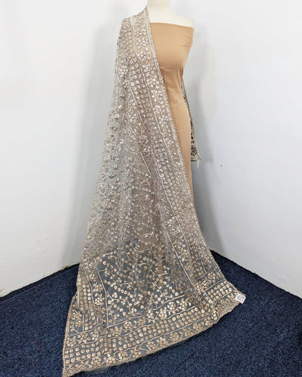 Handmade Full Jaal Gotta Work Organza Dupatta