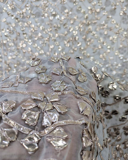 Handmade Full Jaal Gotta Work Organza Dupatta