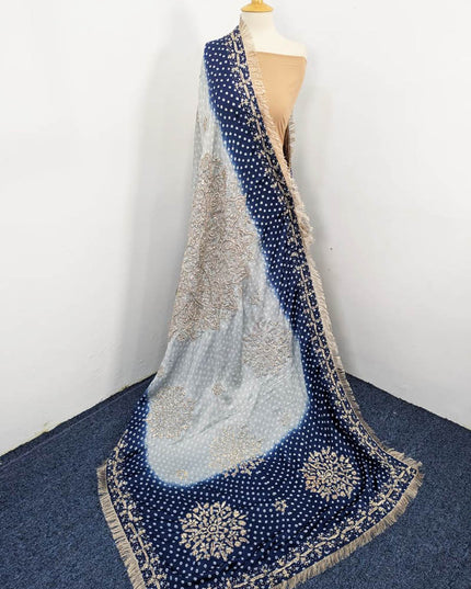 Fancy Silk Chunnri Gotta Work Dupatta