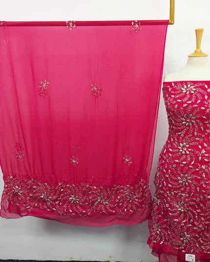 Chiffon with Handmade Gotta Work Shirt Dupatta 2PC Unstitched