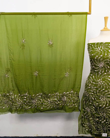 Chiffon with Handmade Gotta Work Shirt Dupatta 2PC Unstitched