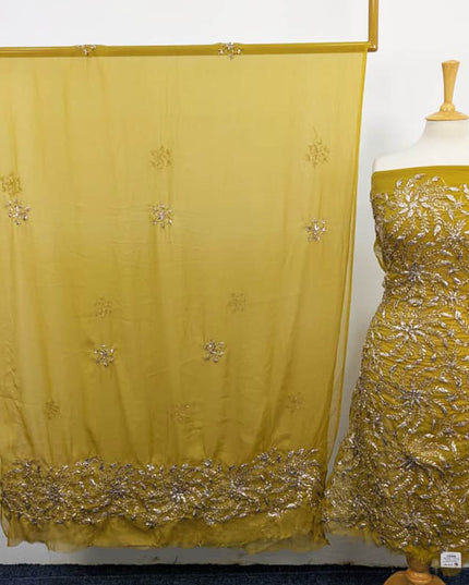 Chiffon with Handmade Gotta Work Shirt Dupatta 2PC Unstitched