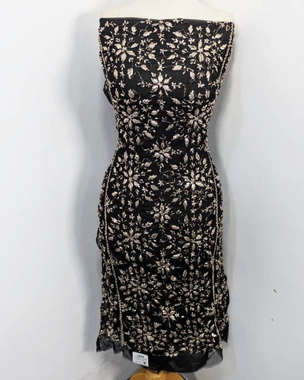 Fancy Gotta Work Chiffon with 4 Sided Border Dupatta 2PC Unstitched