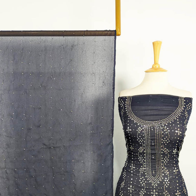 Fancy Mukesh Wok Chiffon 2PC Unstitched