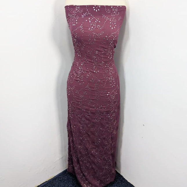 Chiffon with Full Jaal Handmade Mukesh Work 2PC Unstitched