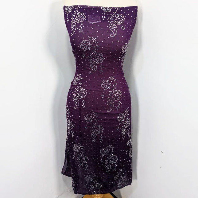 Handmade Full Jaal Mukesh Work Chiffon 2PC Unstitched