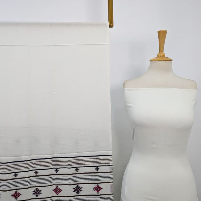 Fancy Pashmina with Qalamkar Print Shawl 3PC Unstitched