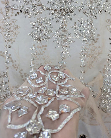 Fancy Handmade Full Jaal Gotta Work Organza Dupatta