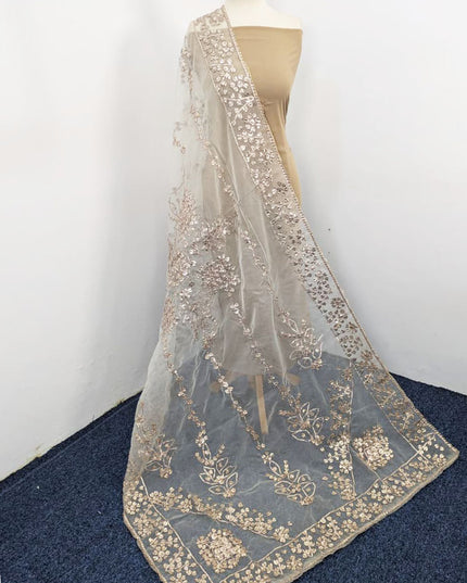 Fancy Organza with Full Jaal Gotta Work Dupatta