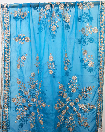 Organza with Full Jaal Gotta Work Dupatta (Ready To Wear)