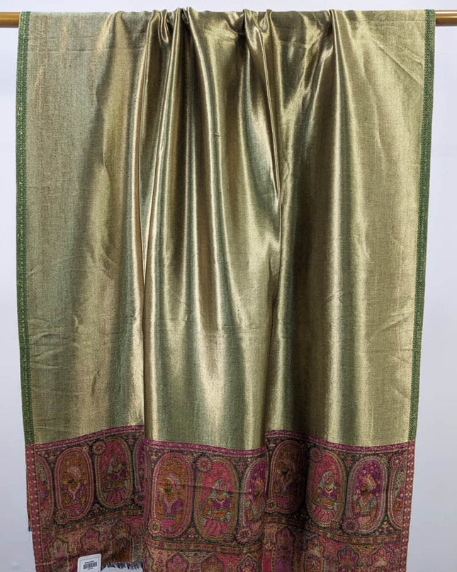 Pure Indian Moon Light Kani Shawl (Ready To Wear)