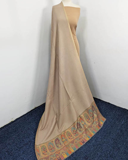 Premium Pure Indian Moon Light Kani Shawl (Ready To Wear)