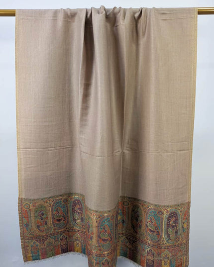 Premium Pure Indian Moon Light Kani Shawl (Ready To Wear)