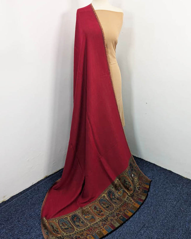 Pure Indian Moon Light Kani Shawl (Ready To Wear)