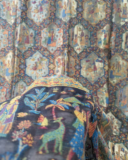 Fancy Pure Indian Moon Light Kani Shawl