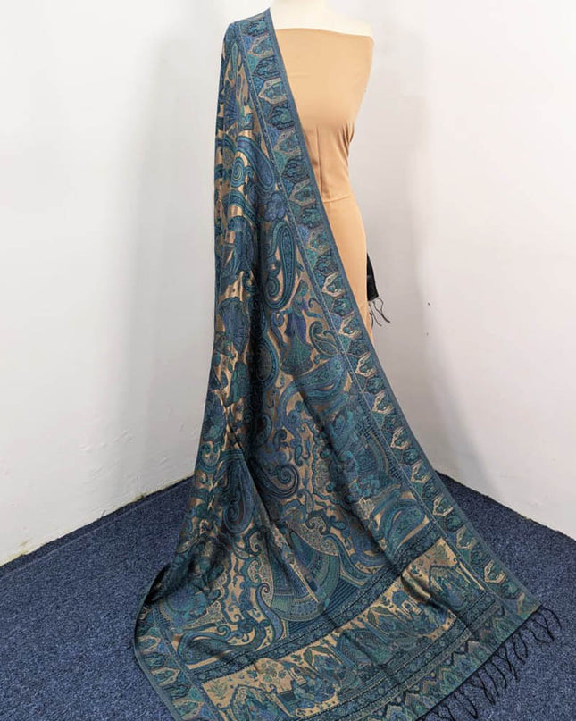 Premium Pure Indian Moon Light Kani Shawl