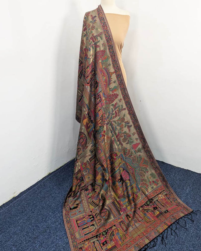 Fancy Pure Indian Moon Light Kani Shawl