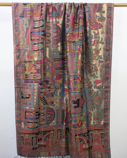 Fancy Pure Indian Moon Light Kani Shawl