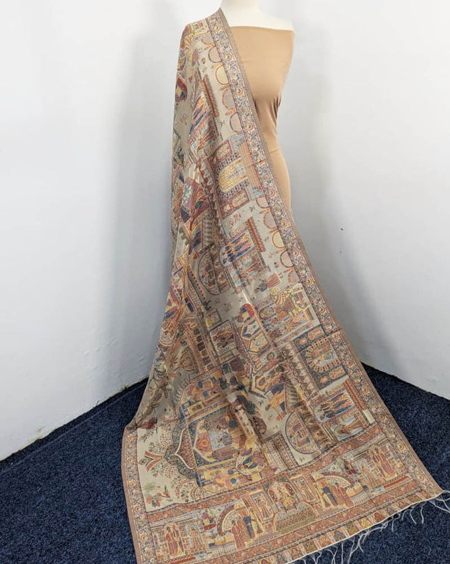 Fancy Pure Indian Moon Light Kani Shawl