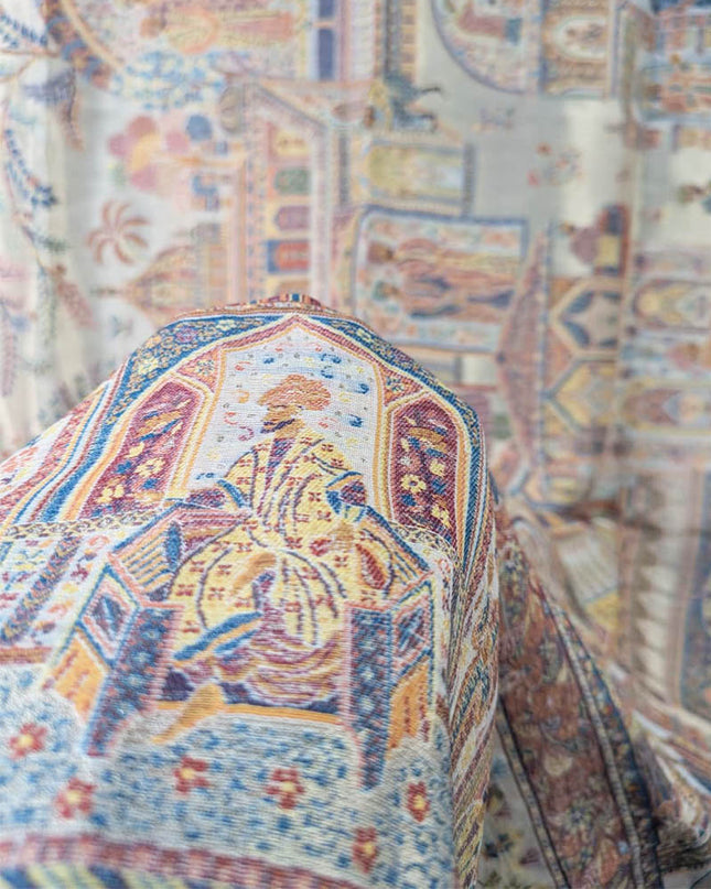 Fancy Pure Indian Moon Light Kani Shawl