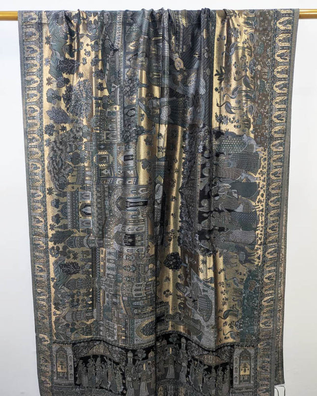 Premium Pure Indian Moon Light Kani Shawl