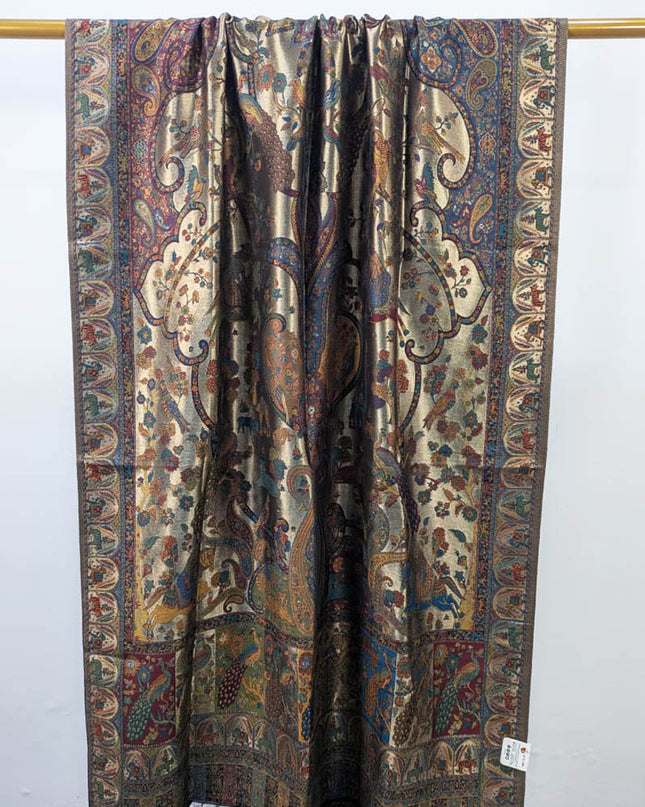 Exquisite Pure Indian Moon Light Kani Shawl (Ready To Wear)