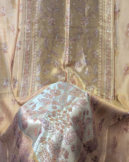Pure Indian Kani Silk Shawl (Ready To Wear)