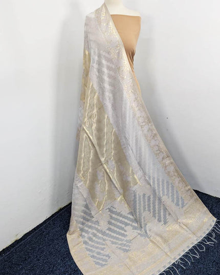 Fancy Pure Indian Kani Silk Shawl