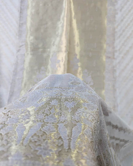 Fancy Pure Indian Kani Silk Shawl