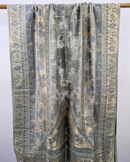 Premium Pure Indian Kani Silk Shawl (Ready To Wear)